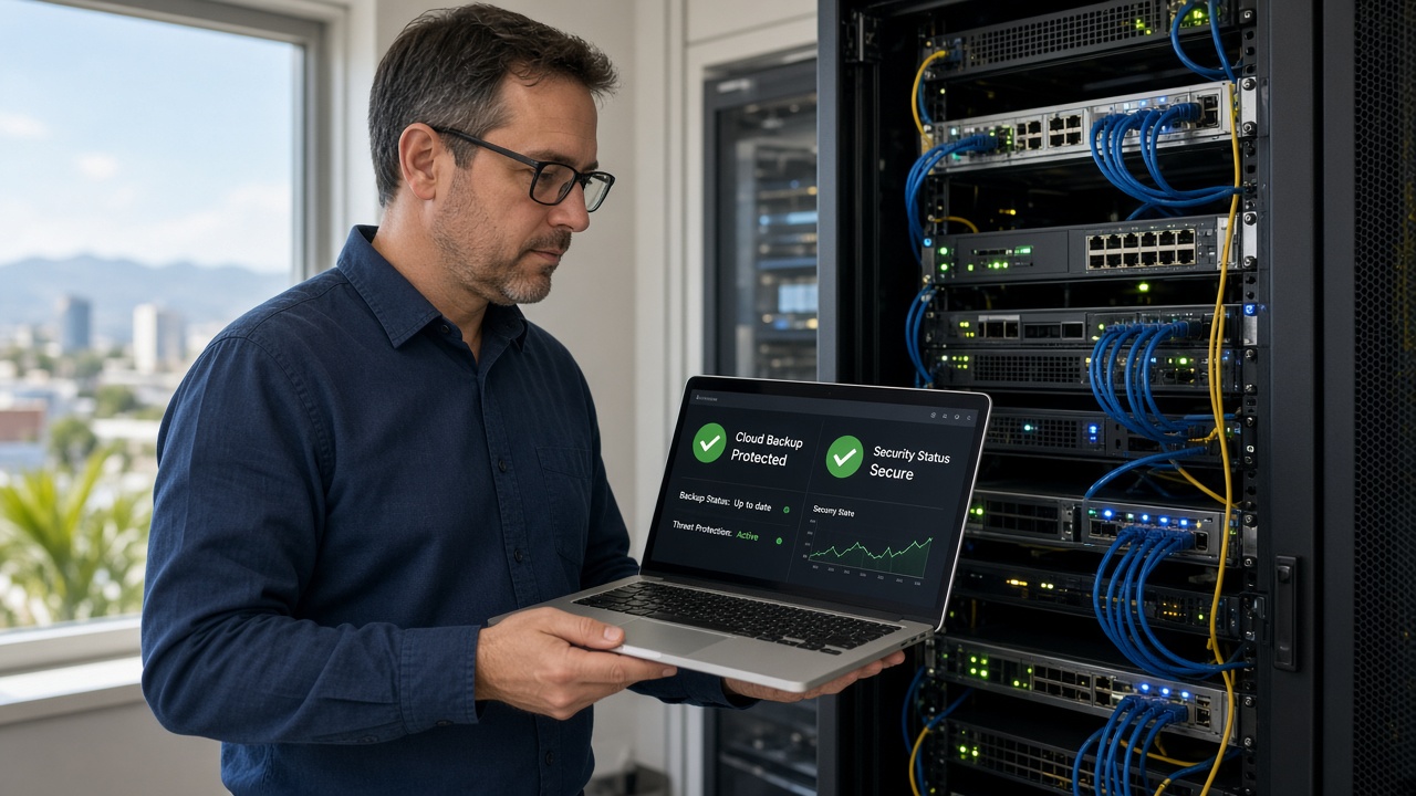 Managed IT for Small Businesses in Menifee, Lake Elsinore & Murrieta: Data Backup and Cybersecurity Done Right